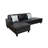 Kerriana Faux Leather Sectional-14730966-14730965