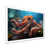 White Single Picture Framed