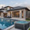 Bali Hot Tub New pour 2025, 6 personnes, jet 45 SS, 230 V, véritable chauffe-eau en acier inoxydable, belle jupe en bois synthétique améliorée, ozone, cascade et éclairage DEL