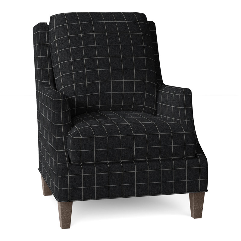Fauteuil l 31,5 po Savannah, Noisette, Perigold Youngman ébène