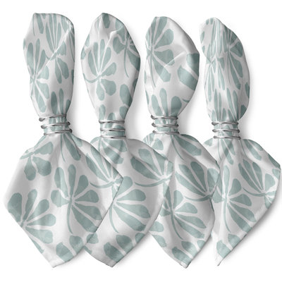 Chalis Polyester Floral Square Napkin