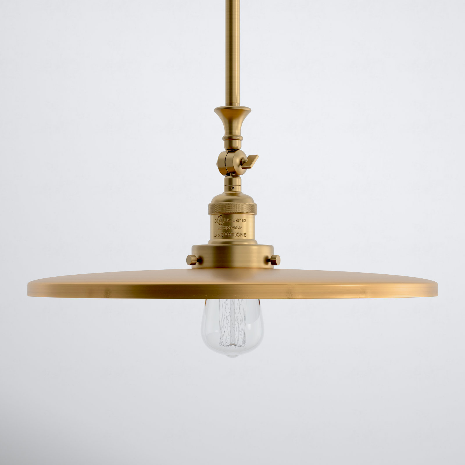 Rouvin Single Light Metal Dimmable Pendant