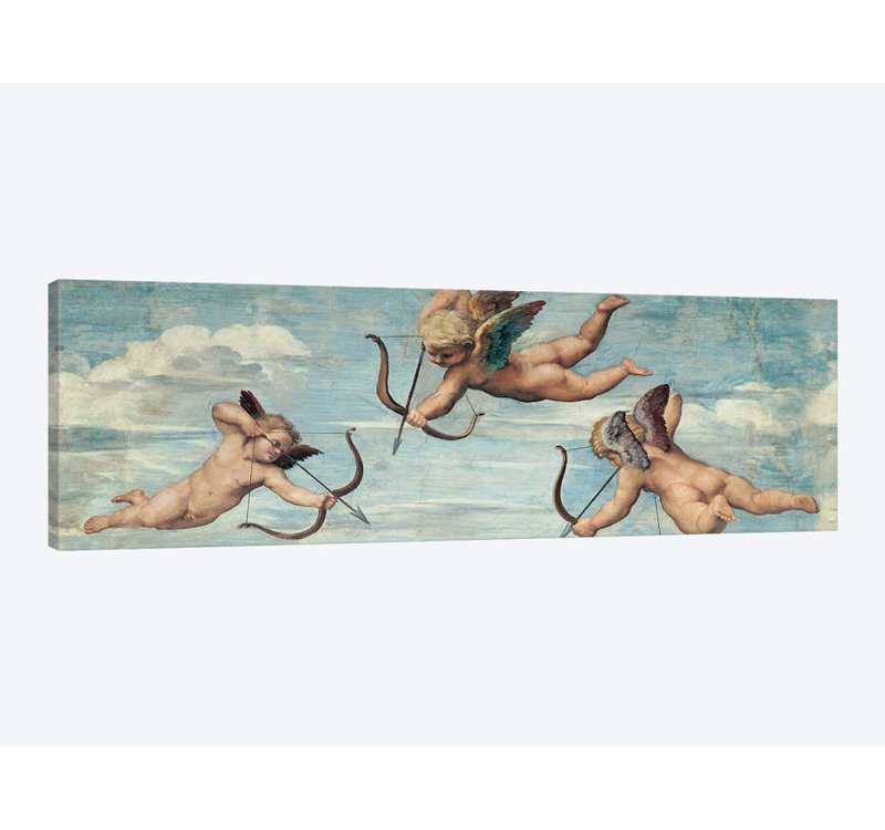 «Trionfo di Galatea» par Raffaello Sanzio, impression sur toile, H 12 po x l 36 po x P 1,5 po, Toile tendue