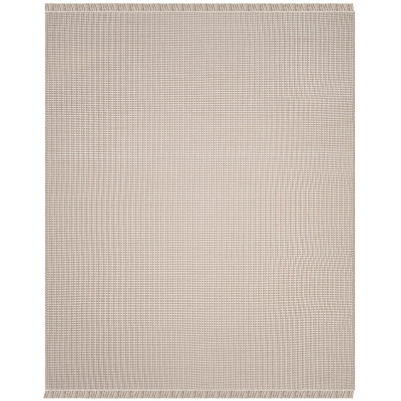 Tapis en coton tissé à la main Bester, Rectangle 9 pi x 12 pi