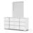 Duckworth 6-Drawer Dresser With Mirror-101065297