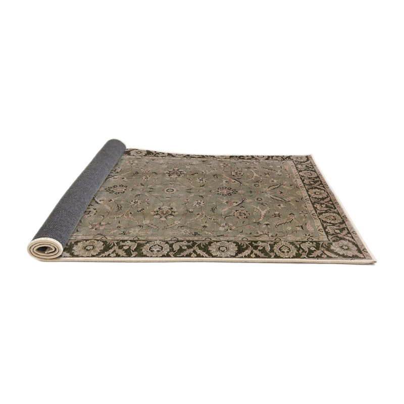Tapis oriental vert / beige Liutulf, Rond 5 pi
