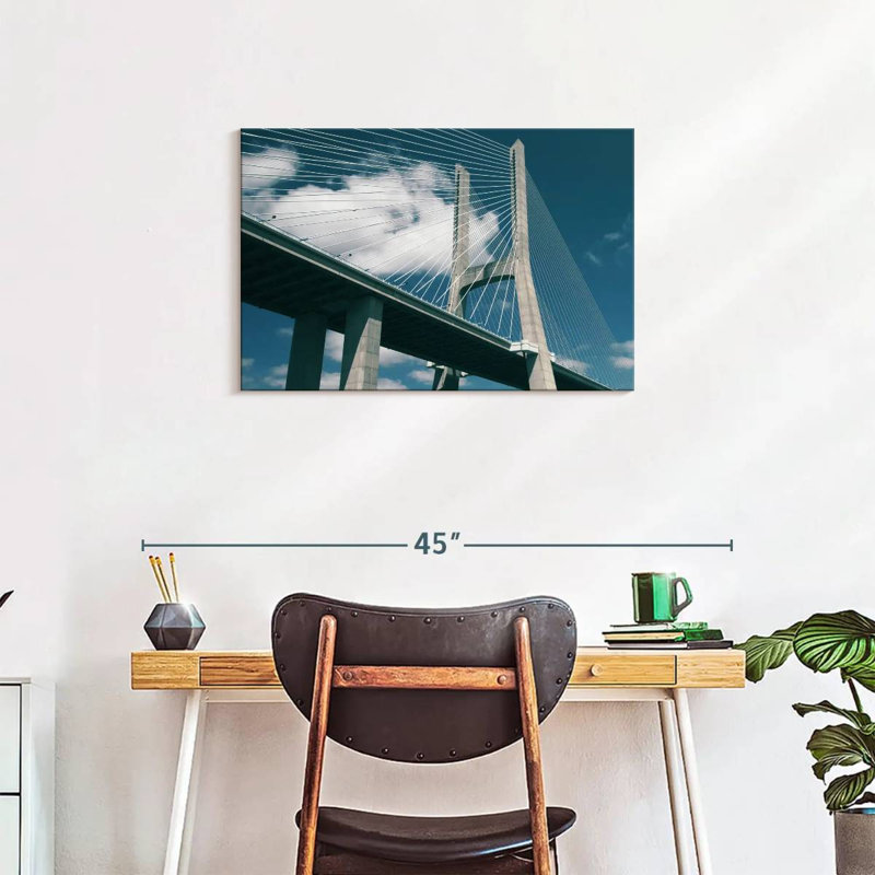 Lilie Retro Vasco Da Gama Bridge