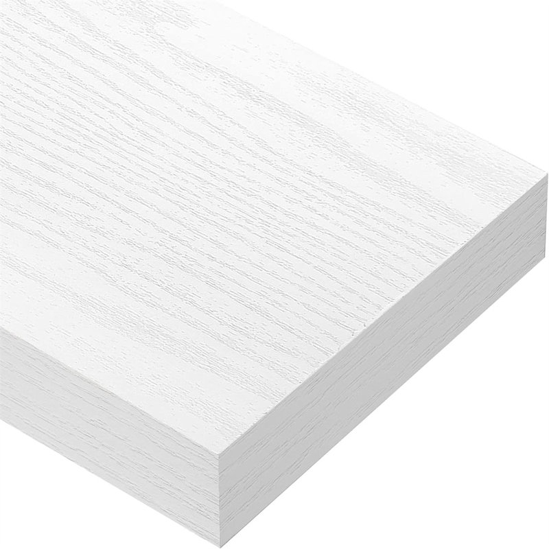 Floating Shelves - Book Shelf For Wall Farmhouse Bathroom Bedroom Kitchen Living Room Set Of 2, 1.5" H x 35.4" W x 9.3" D