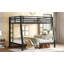 Metal Full Xl Over Queen Bunk Bed
