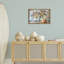 Cadre flottant Warm Tropical Surfboard, design par Ramona Murdock-1703268906-1703268904