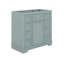 Meuble-lavabo 36 po sans lavabo, base d'armoire seulement, une armoire et six tiroirs-328530292
