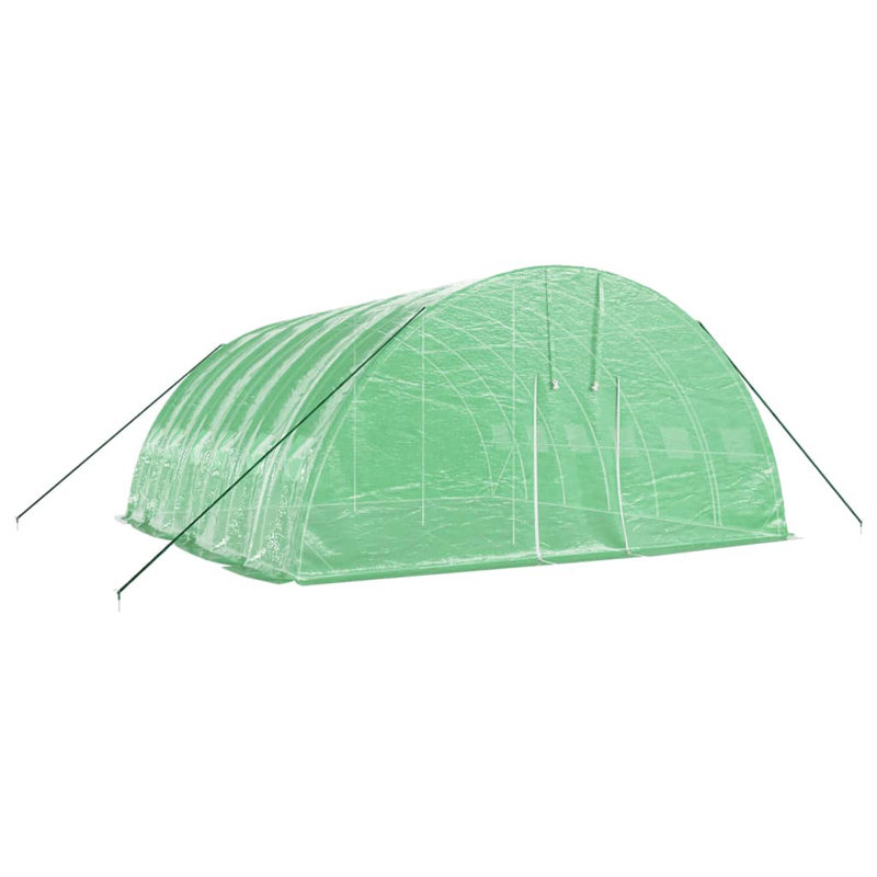 Bristyn Hobby Greenhouse, Green, 285cm H x 600cm W x 600cm D