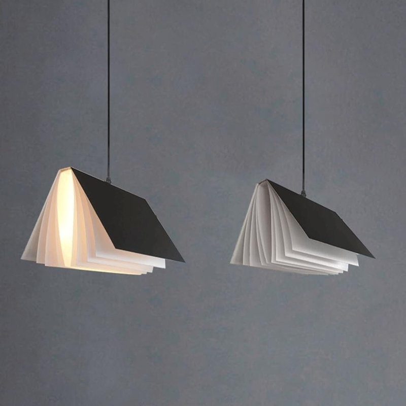 Luminaire suspendu à DEL , Noir mat