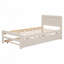 Structure de lit plateforme simple avec lit gigogne-1818493187-1818493196