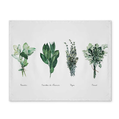 Napperon Floral Botanical Farmhouse - Fines Herbes