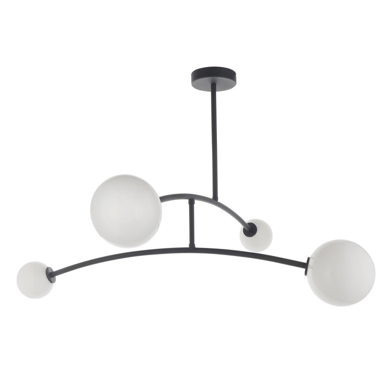 Corso 4-Light Black Chandelier