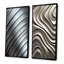 «Abstract Lines In Motion I», ensemble de 2 reproductions d'art sur toile abstraites-263092055-263092051