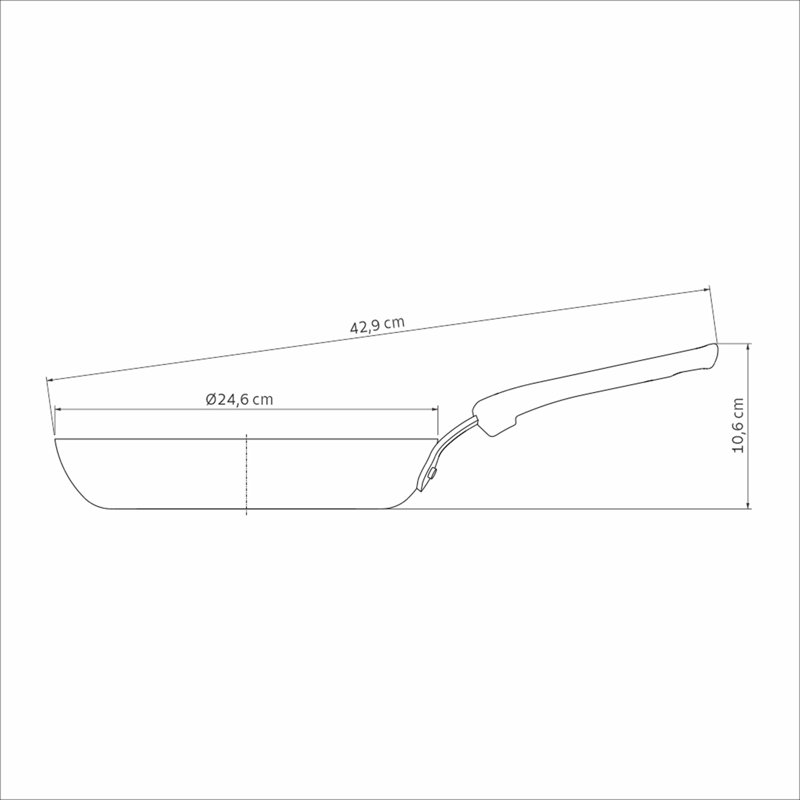 Tunis Non-Stick Frying Pan, 24 cm