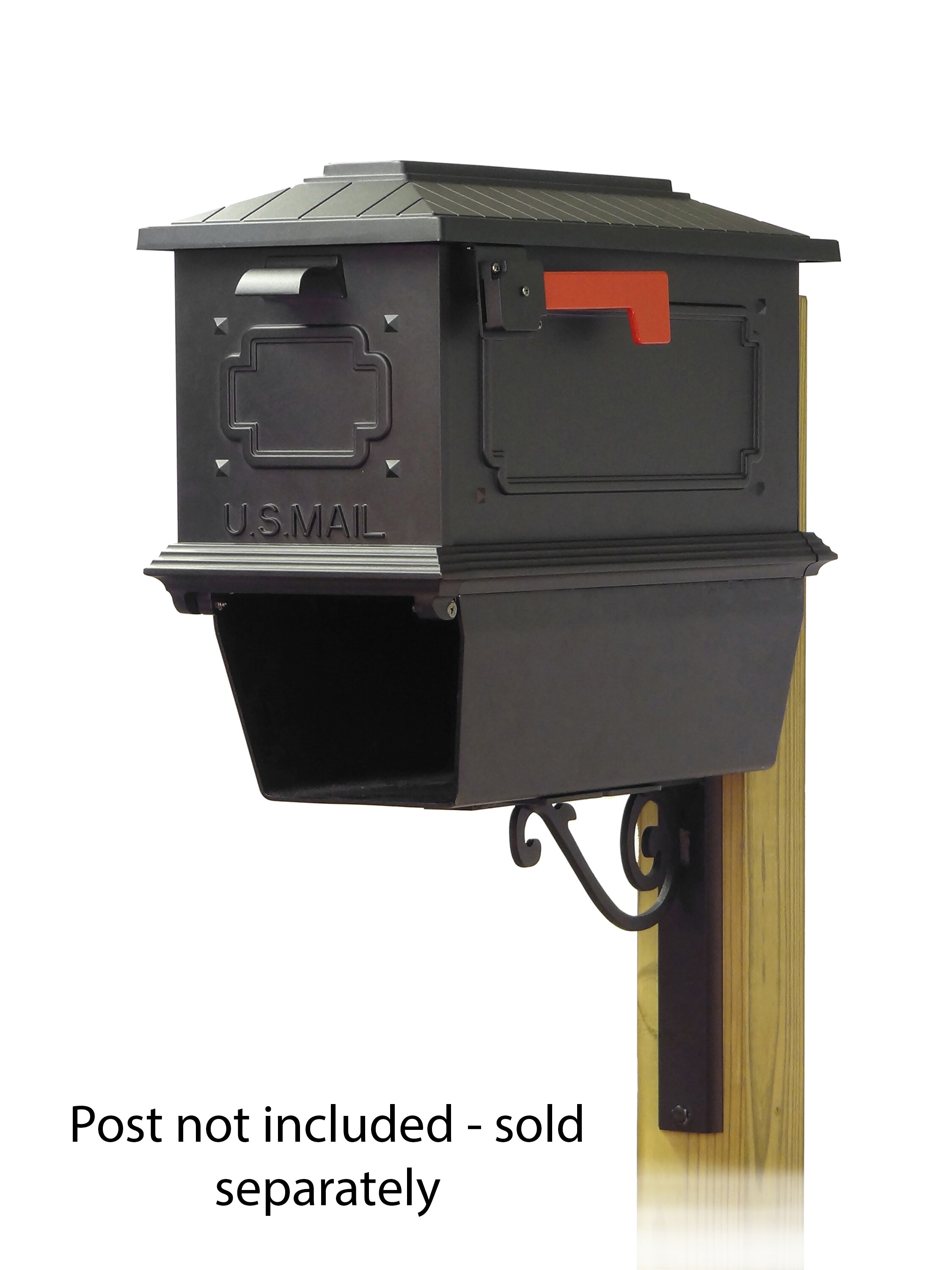 Special Lite Products Kingston Curbside Post Mounted Mailbox - Wayfair ...