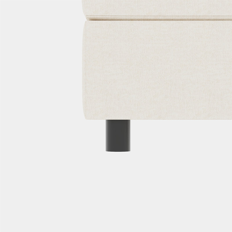 Canapé modulaire 4 pièces Bryoni, Mélange de polyester beige