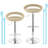 Swivel Adjustable Height Counter Stool