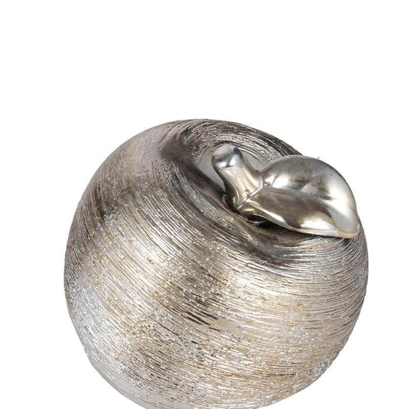 Sculpture pomme en résine