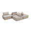 Canapé moderne à 4 modules carrés de conception modulaire confortable et mobile pour une flexibilité ultime-1257280859-1257280856