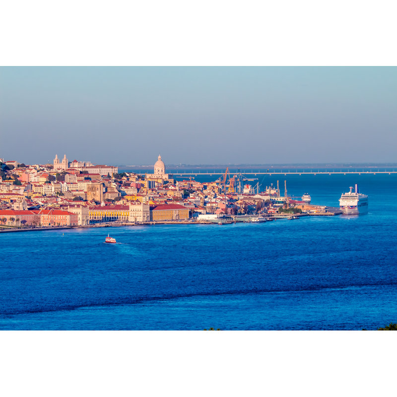 Lisbon by Moedas1 - Wrapped Canvas Print, 61cm H x 91cm W