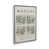 Cadre flottant en chrome poli