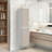 High Two-Door Wall Cabinet With Interior Shelf Vertical Storage