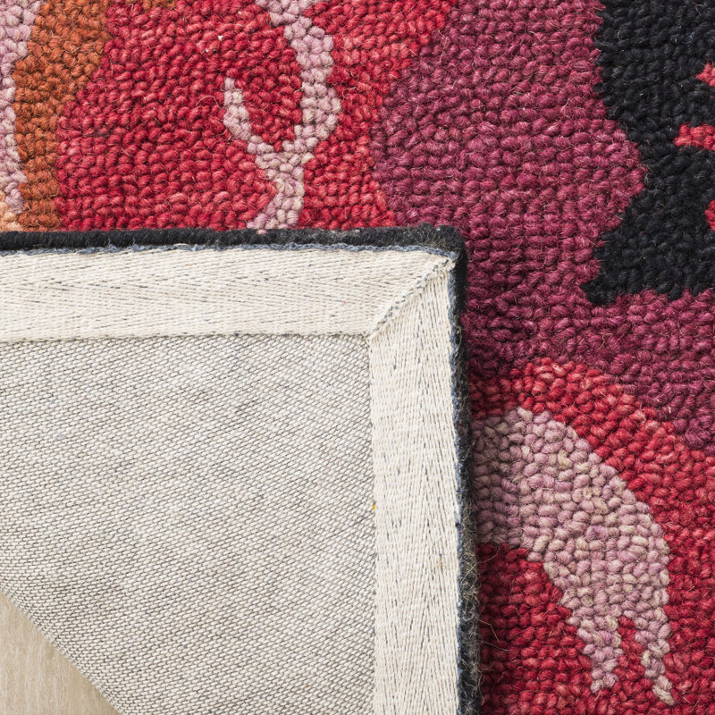 Tapis floral touffeté à la main Coreatha Martha Stewart, Rectangle 5 pi x 8 pi