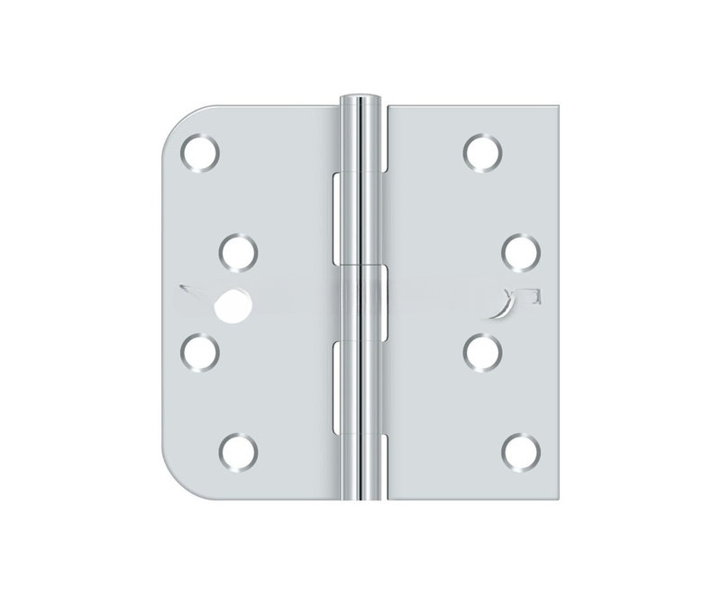 Steel Butt Bearing Hinge, Bright Chrome