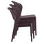 Chaise d'appoint empilable Coral-1775370421