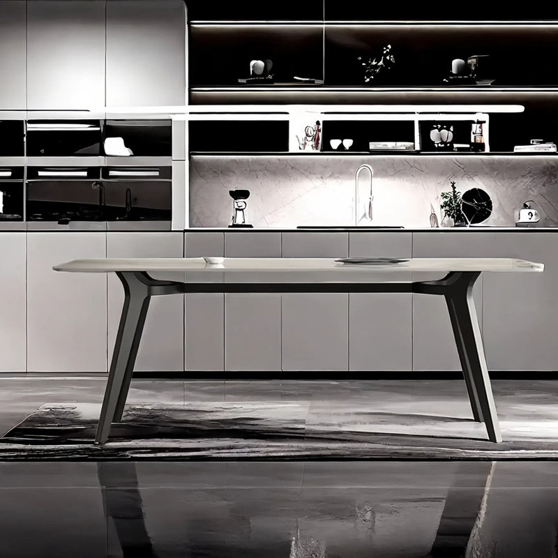 Phill Dining Table, 29.52"H x 62.99"L x 31.49"W