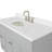 Abell 49'' Single Bathroom Vanity with White Quartz Top-60199468