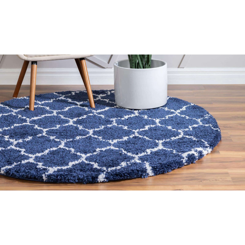 Walsenburg Oriental Indoor Rug, Round 5'