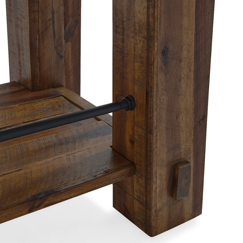 Nastya 54" W Solid Wood Console Table, Natural