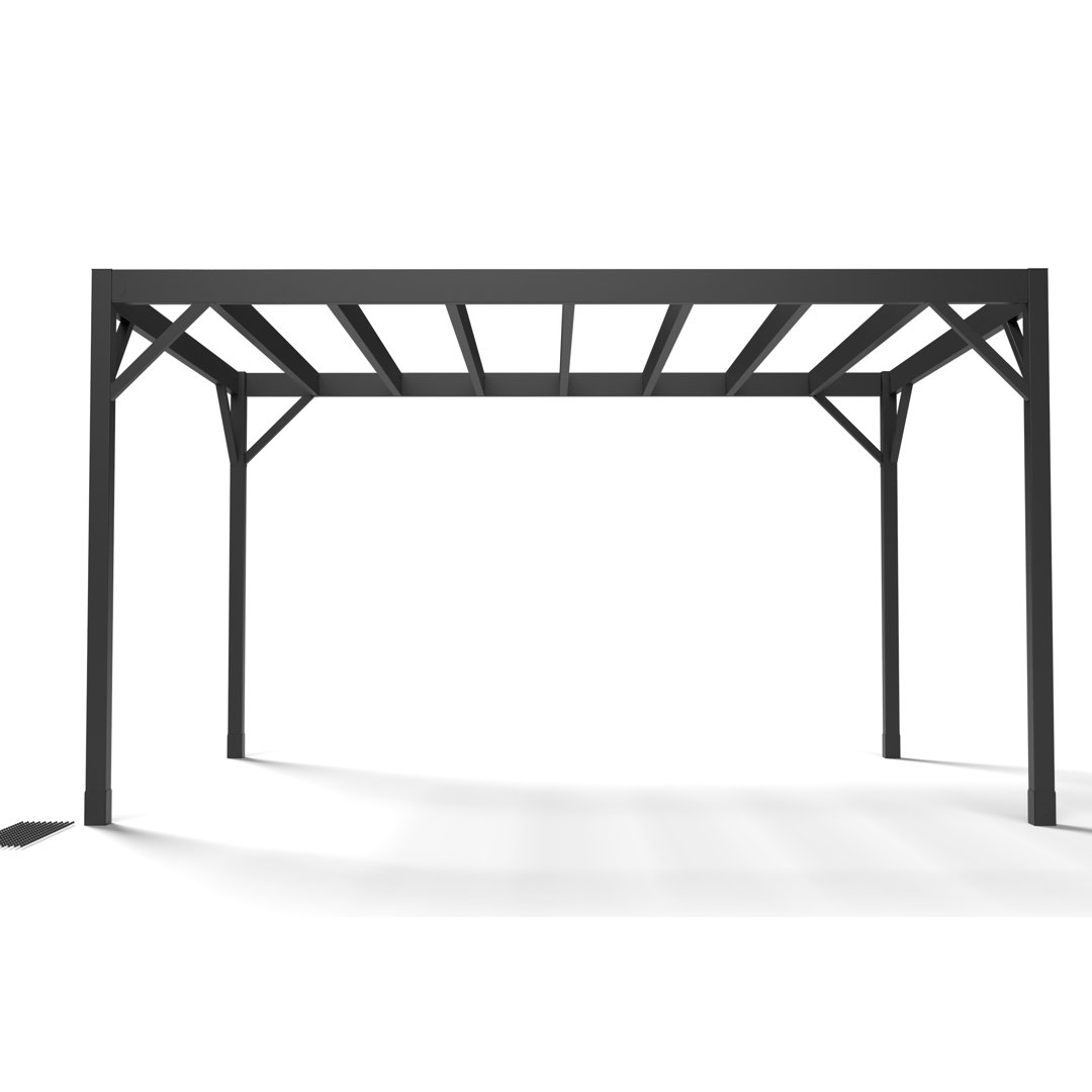 Fortress Evolution Modern Heavy Duty Steel Pergola Kit Fortress Building Products 