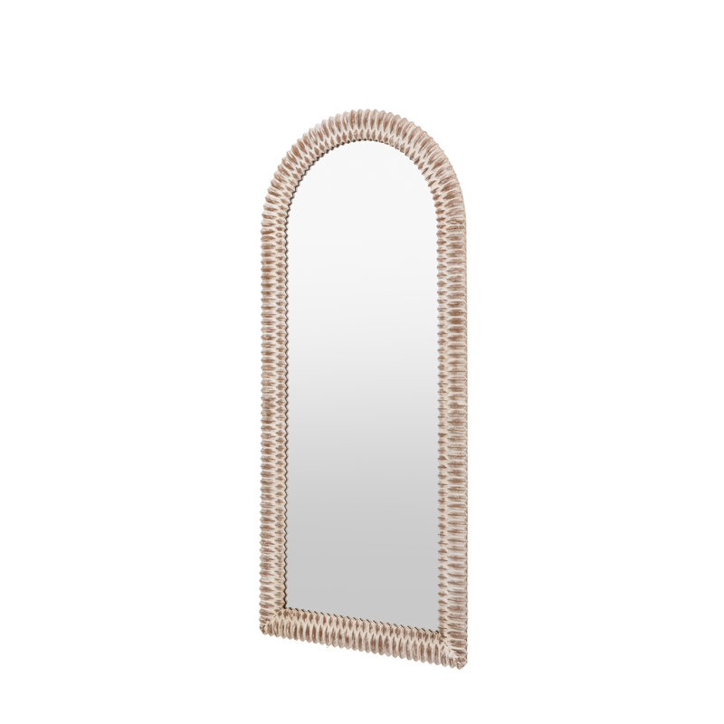 Janette Mirror, 170 cm H x 77 cm W, White Wash