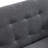 Dark Grey Lounge With Breathable Fabric And Style Gray Bed Adjustable Positions-1812907036