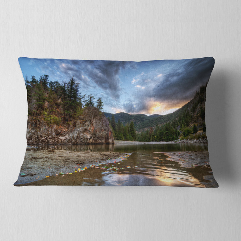 Coussin lombaire paysage paisible à Mountain Creek