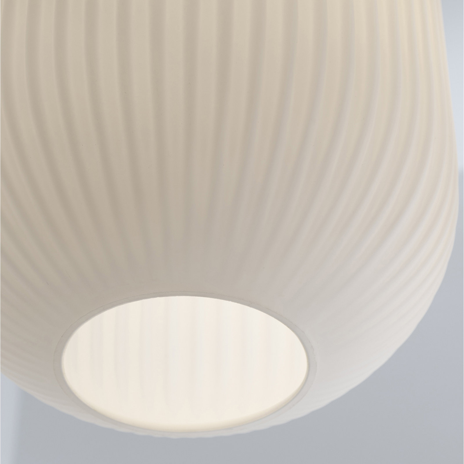 Darval Single Light Glass Dimmable Pendant, 8.15" H x 5" W x 5" D