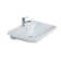 Barclay Mistral 510 15.13'' White Vitreous China Rectangular Bathroom Sink with Overflow