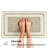2pcsNon-Slip Machine Washable Kitchen Runner Rugs Floor Mats, Absorbent Comfort Standing Mats for Kitchen, Sink, Laundry and Hallway, Rolled Packaging-1409882361