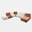 Fauteuil modulaire contemporain Cristeen