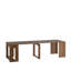Table de salle à manger extensible et multifonctionnelle avec un design peu encombrant