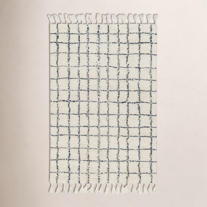 Jordana Wool Plaid Indoor Rug, Rectangle 8' x 10'