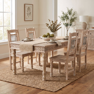 Aarohi Solid Wood Dining Table