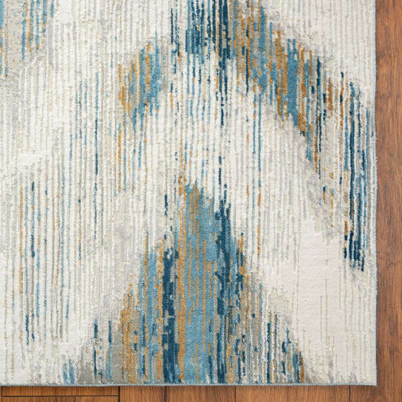 Ikat Indoor Rug, Rectangle 2'x 3'
