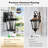 2 Pack Motion Sensor Outdoor Lights for House, Dusk to Dawn Porch Lights Lantern-1093479631